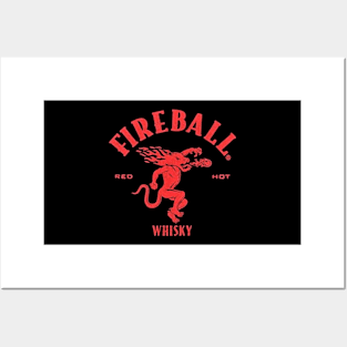 Fireball Whisky Posters and Art